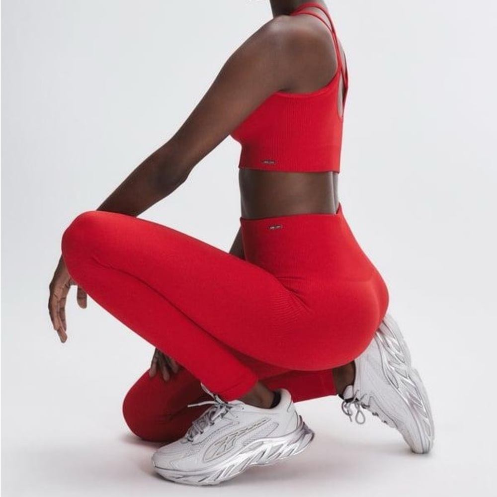 Savage x Fenty Seamless Rib Sport High-Waist Leggings Size Small